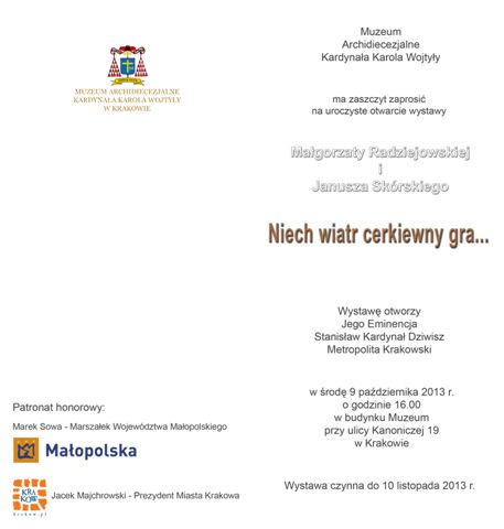 zaproszenie male