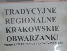 Tradycyjne regionalne krakowskie obwarzanki